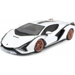 Bburago TOP Lamborghini Sián FKP 37 /Black bílá 1:18 – Zboží Dáma