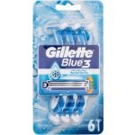 Gillette Blue3 Cool 6 ks – Hledejceny.cz