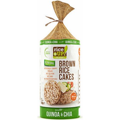 Rice UP Rýžové chlebíčky chia quinoa 120 g – Zboží Dáma