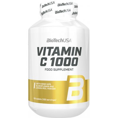 BioTech Vitamin C 1000 100 kapslí – Hledejceny.cz