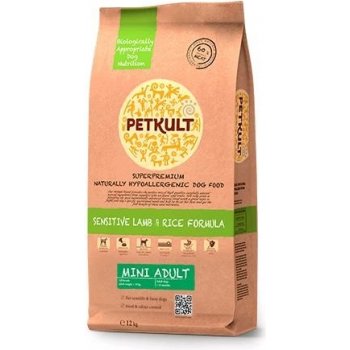 Petkult Mini Adult Lamb & Rice 2 x 12 kg