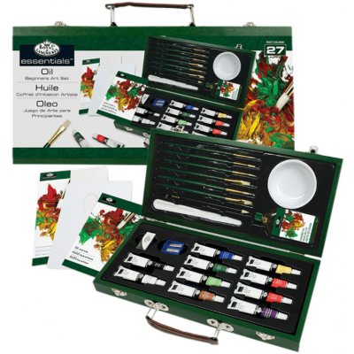 Royal Langnickel Luxusní sada na malování olejovými barvami v kufříku RSET-OIL3000 – Zboží Dáma