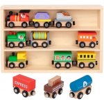 Tooky Toy vláčky set 12 ks – Zboží Mobilmania