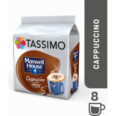 Tassimo Maxwell House Cappuccino Choco 16 ks – Zboží Mobilmania