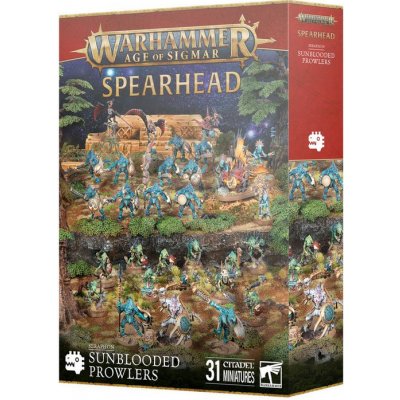 GW Warhammer Age of Sigmar Spearhead: Seraphon Sunblooded Prowlers – Zboží Dáma