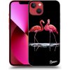 Pouzdro a kryt na mobilní telefon Apple Pouzdro Picasee ULTIMATE CASE Apple iPhone 14 Plus - Flamingos couple