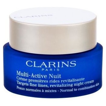 Clarins Multi-Active (Revitalizing Night Cream) revitalizační noční krém proti jemným vráskám pro normální a smíšenou pleť 50 ml