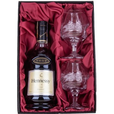 Hennessy VSOP Kometa 0,28 l (dárkové balení 2 sklenice) – Zbozi.Blesk.cz