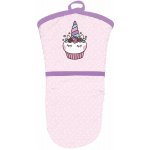 Alvarak kuchyňská chňapka růžová se silikonovou dlaní Jednorožec – Zboží Dáma