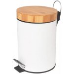 5five Simply Smart Koupelnový koš bílá 3 l – Hledejceny.cz