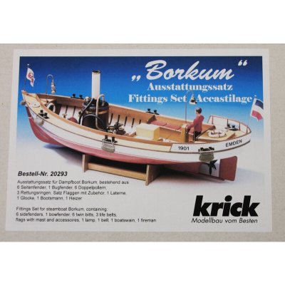 Krick Krick Modelltechnik Borkum sada příslušenství – Sleviste.cz