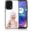 Pouzdro a kryt na mobilní telefon Motorola PROTEMIO MY ART Ochranný kryt pro Motorola Moto G04 / G24 / G24 Power CHAMPAGNE (134) 80097