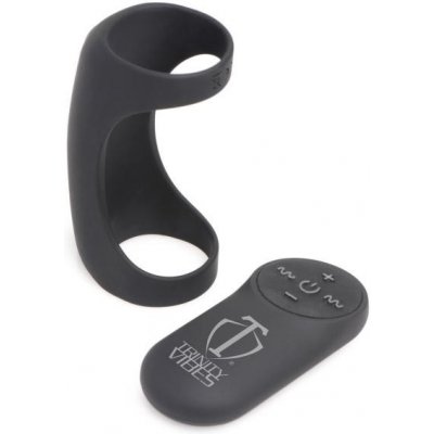 G-Shaft Vibrating Cock Ring with Remote Control Trinity Vibes