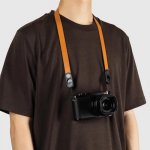 Peak Design Form Leather Camera Strap Neck jantarový LRS N AM 1 – Sleviste.cz
