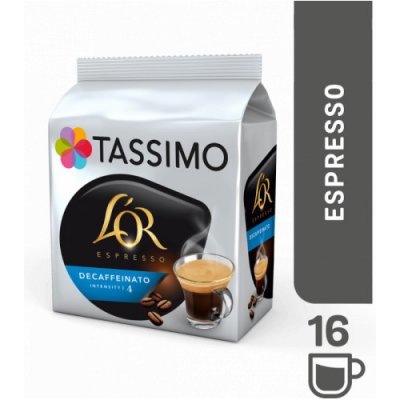 Tassimo L\'OR Espresso BEZ KOFEINU 16 ks – Zboží Mobilmania