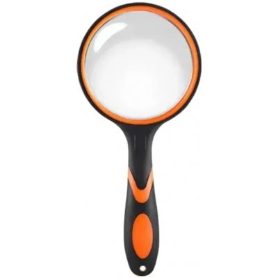 Gaira® Lupa M223 Oranžová 10x, Průměr lupy 64 mm – Hledejceny.cz