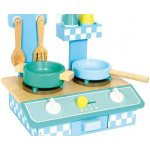 Small Foot Dřevěná modrá kuchyňka – Zboží Mobilmania