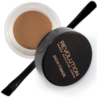 Makeup Revolution London Brow Pomade úprava obočí Soft Brown 2,5 g