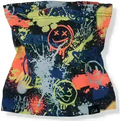 ESITO Bavlněný nákrčník Smile šedá – Zboží Dáma