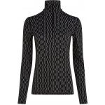 Icebreaker Dámské tričko Merino 260 Vertex LS HZ On-Piste Black – Zboží Dáma