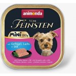 Animonda Vom Feinsten Mini Adult Dog drůbeží losos a kopr 100 g – Zboží Mobilmania