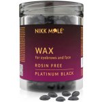 Nikk Mole WAX voskové granule na obočí a obličej Platinum Black 100 g – Zboží Dáma