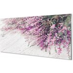 akrylový obraz květiny desky 100x50 cm – Zboží Mobilmania