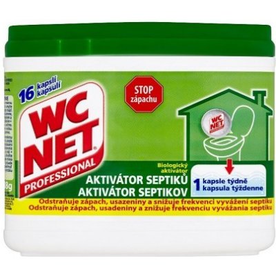 WC Net aktivátor septiků 16 x 18 g – Sleviste.cz