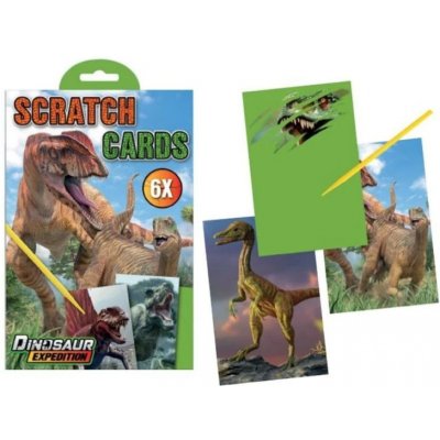 Škrabací obrázky A5 Dinosaur Expedition – Zboží Dáma