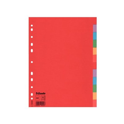 Esselte Papírový rozlišovač Economy 12 listů A4 – Zboží Dáma