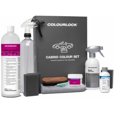 Colourlock Cabrio Colour Set grey brown dark | Zboží Auto