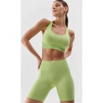 4F Dámské krátké legíny WSS25TFSTF014 LIGHT GREEN – Zboží Dáma