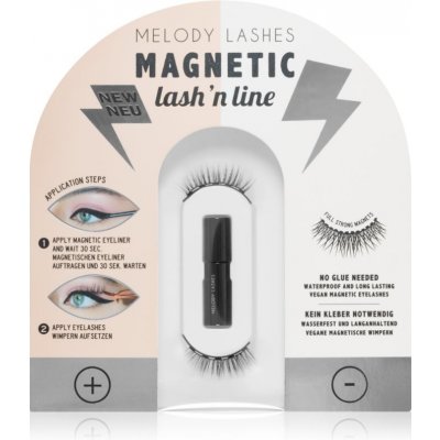 Melody Lashes Miss Mag magnetické řasy 2 ks – Zboží Mobilmania