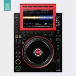 Doto Design Skin CDJ 3000X COLORS DVS Red – Zboží Živě