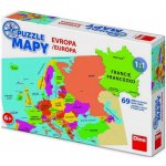 Dino mapy EVROPA 69 dílků – Hledejceny.cz