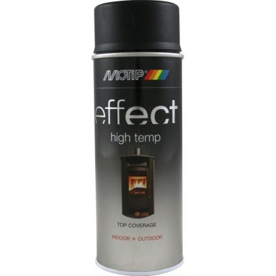 Motip Effect high temp černá 800°C spray 400 ml – Hledejceny.cz