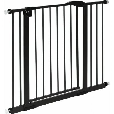 Ecotoys zábrana na schody a dveře 74-105 cm černá SG-012-BC – Zboží Dáma