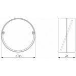 Europlast Větrací rozpěrka AV125, D125 mm – Hledejceny.cz