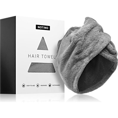 Notino Spa Collection Hair Towel ručník na vlasy Grey – Hledejceny.cz