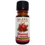 Slow natur vonný olej šťastné a veselé 10 ml – Hledejceny.cz