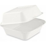 EKO Burger box 17x17x9,5cm z cukrové třtiny (50ks) – Zboží Mobilmania