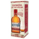 Heffron Rum 5y 38% 0,5 l (dárkové balení 1 sklenice) – Hledejceny.cz