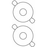 Avery Zweckform Etikety na CD 25 listů A4 bílé ⌀ 117 mm L6043-25 – Sleviste.cz