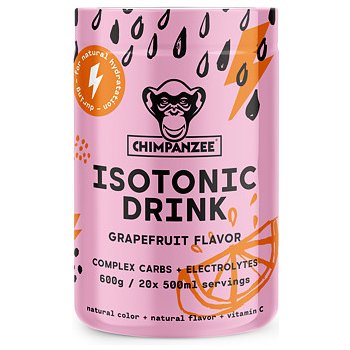 CHIMPANZEE ISOTONIC DRINK Grapefruit 600 g