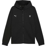 Puma FERRARI STYLE Sweat jacket mikina černá – Sleviste.cz