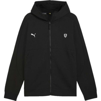 Puma FERRARI STYLE Sweat jacket mikina černá – Sleviste.cz