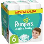 Pampers Active Baby 6 128 ks – Zboží Mobilmania