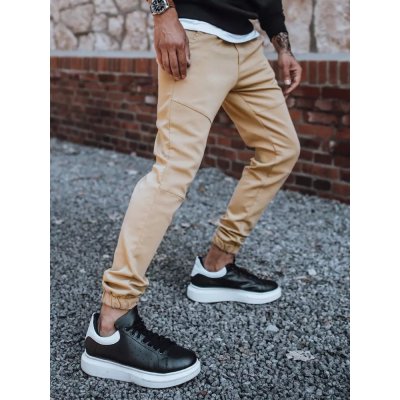 Dstreet pánské béžové kalhoty UX3301 – Sleviste.cz