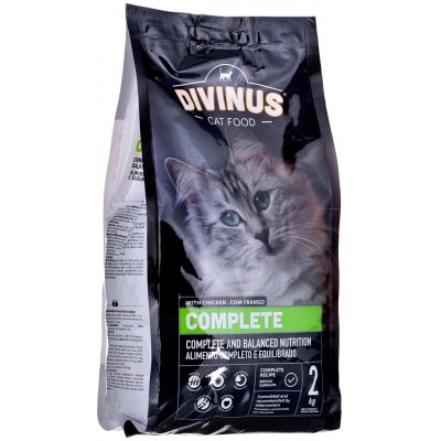 DIVINUS Cat Complete Sucha pro dospělé kočky 2 kg