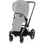 Cybex Podvozek ePriam Chrome Brown+Seat – Zboží Mobilmania